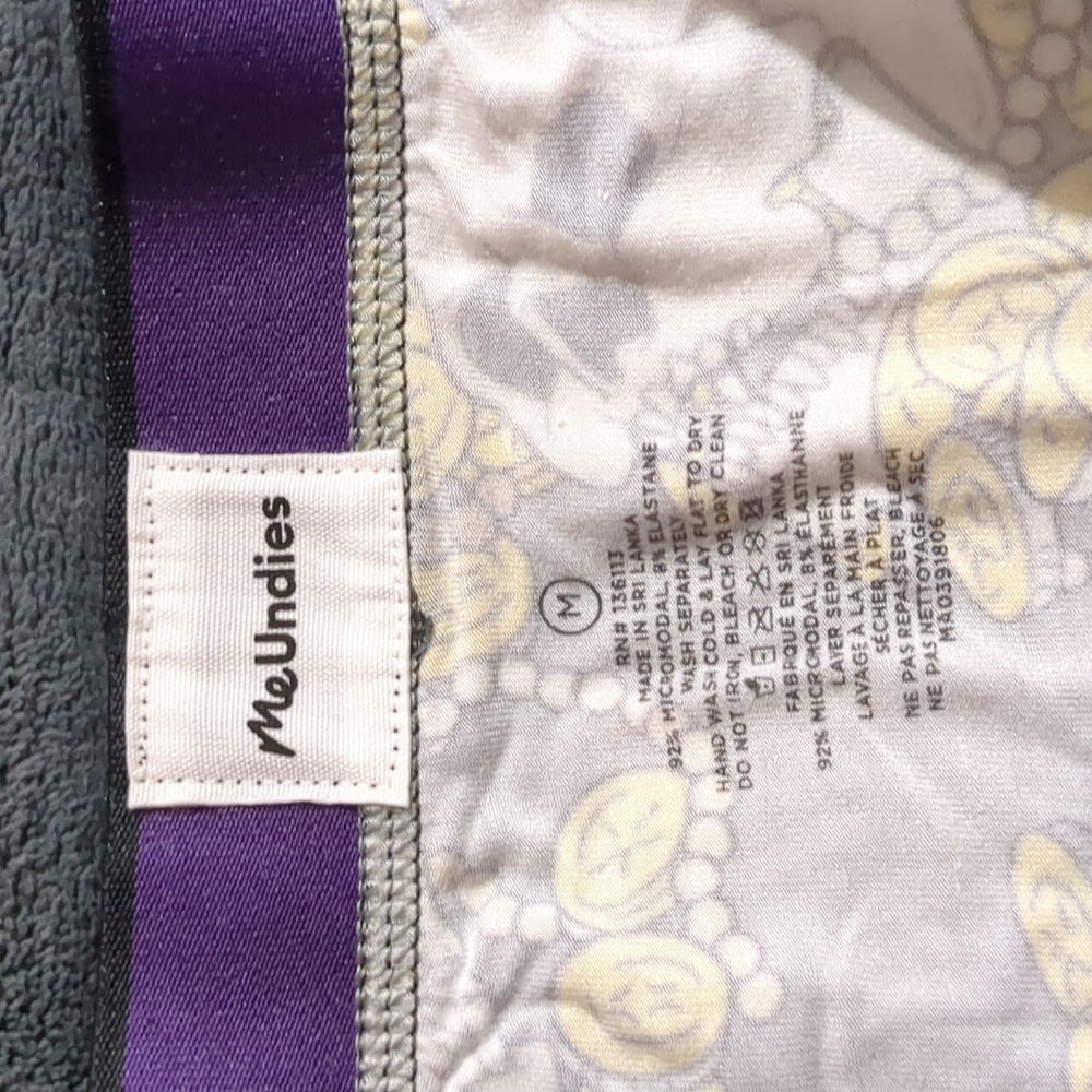Me Undies 1 pair Pattern trunk brief Underwear Men's size Medium NEW - Picture 7 of 7